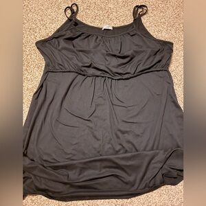 Black Women's Nursing Lounge Dress